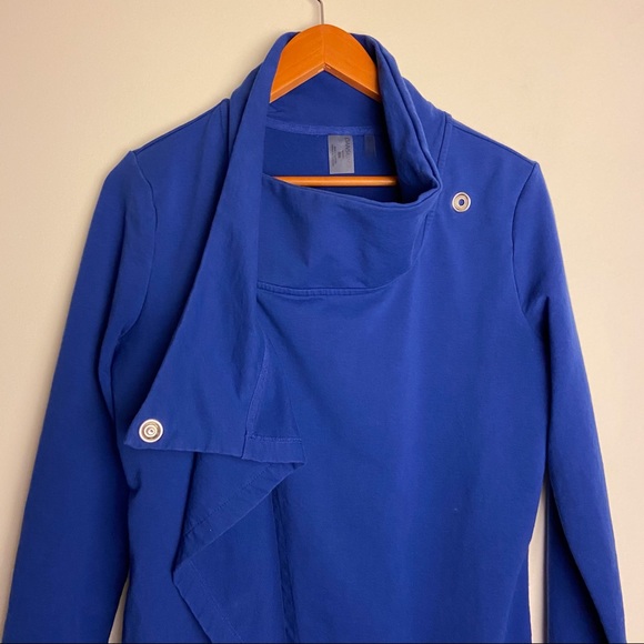 Danskin Wrap Sweater Blue - Picture 6 of 9